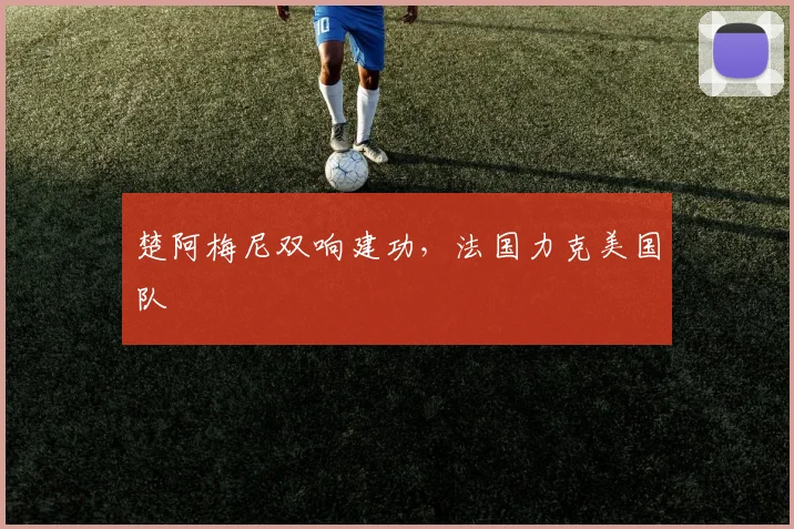 楚阿梅尼双响建功，法国力克美国队